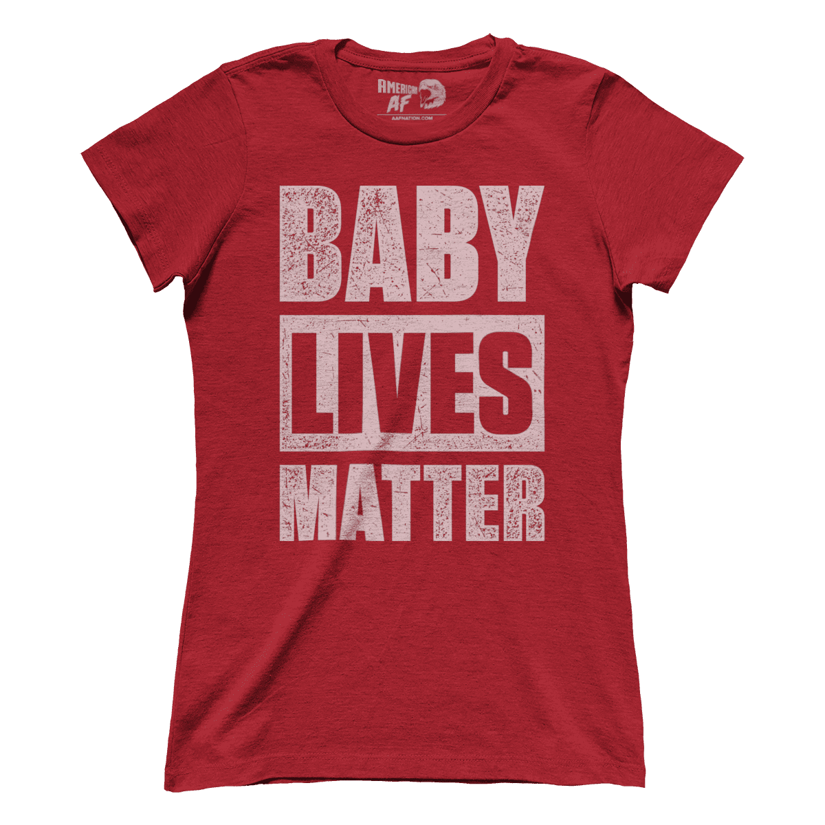 T-shirt Premium Ladies Tee / Red / S Baby Lives Matter (Ladies)