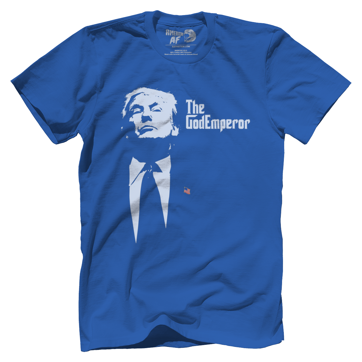 T-shirt Premium Mens Shirt / Royal Blue / 5XL The God Emperor