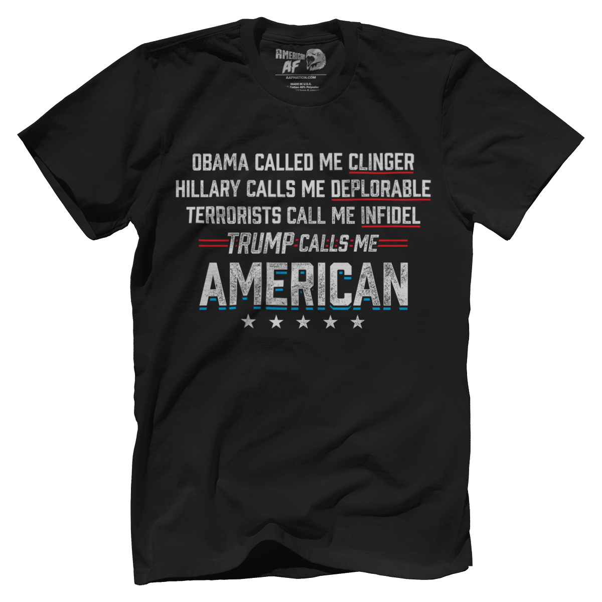 T-shirt Premium Mens Shirt / Black / XS Calls Me American