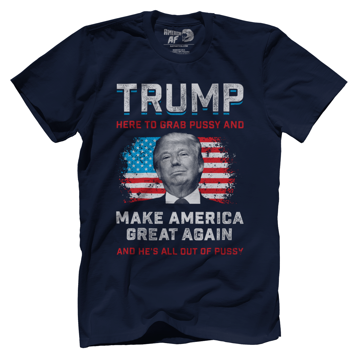 T-shirt Premium Mens Shirt / Navy / XS Out of Pussy