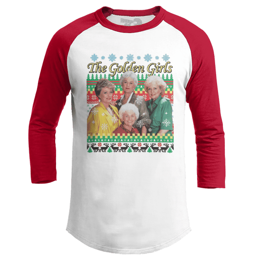 Raglan Raglan / White/Red / S Golden Girls