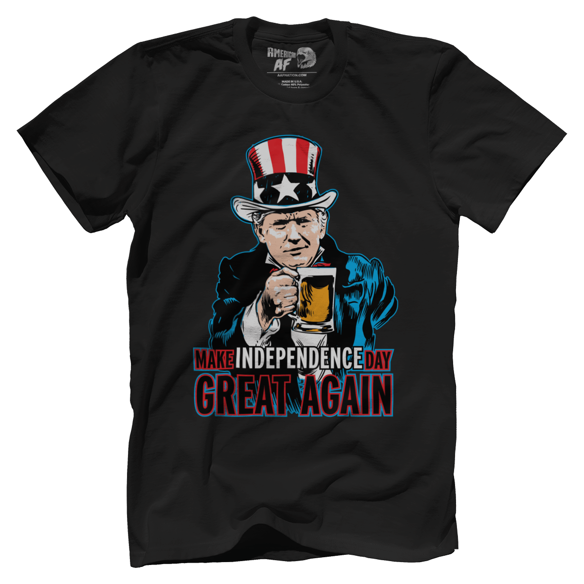 T-shirt Premium Mens Shirt / Black / XS Make Independence Day Great Again