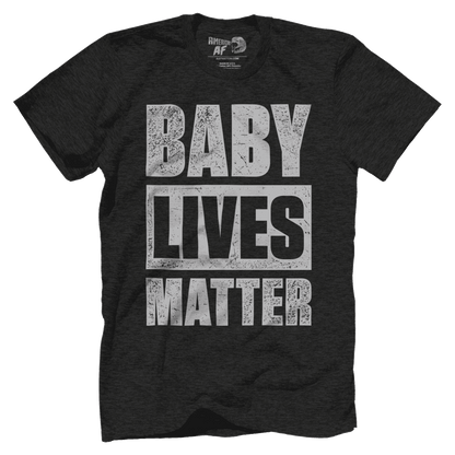 T-shirt Premium Mens Triblend Shirt / Black / S Baby Lives Matter