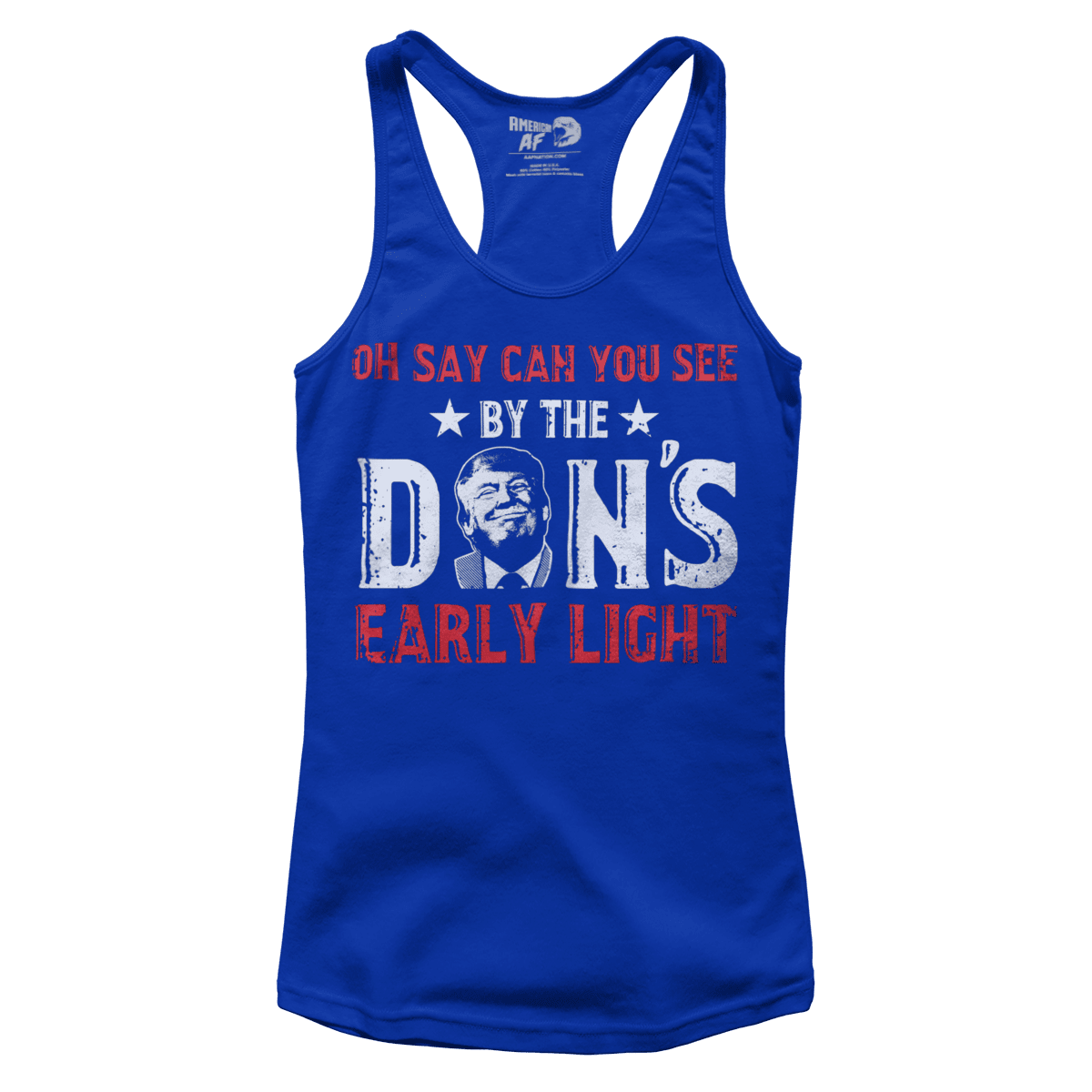 T-shirt Premium Ladies Racerback Tank / Royal Blue / XS The Don's Early Light (Ladies)