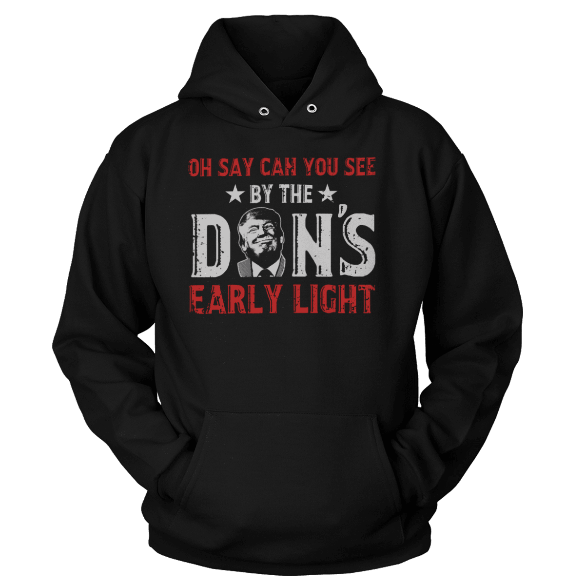 T-shirt Unisex Hoodie / Black / S The Don's Early Light (Ladies)