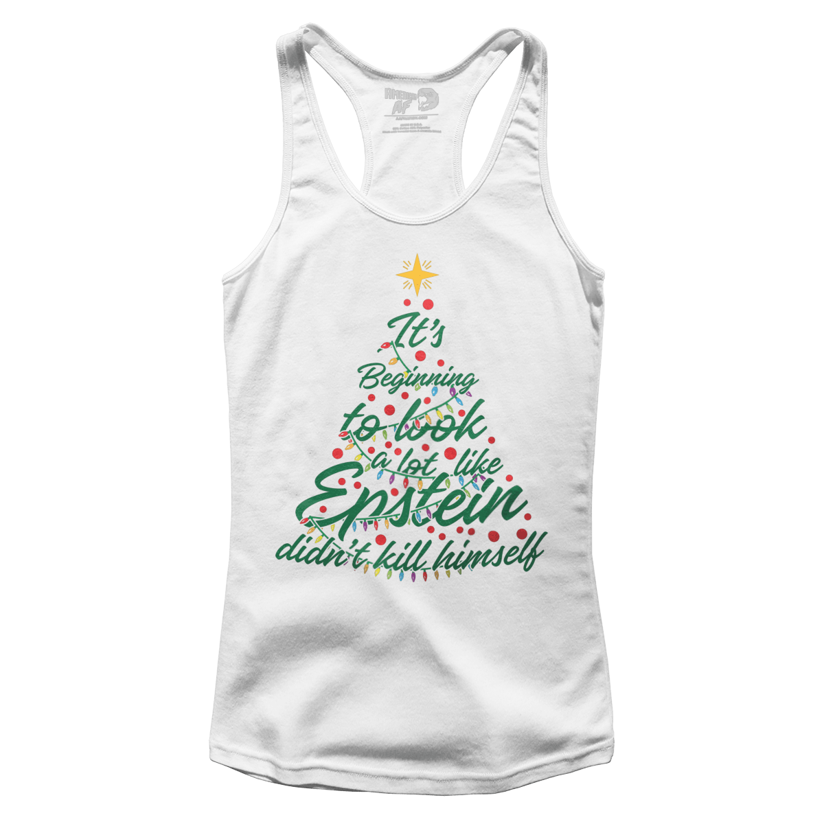 Raglan Premium Ladies Racerback Tank / White / XS A lot like EDKH (Ladies)