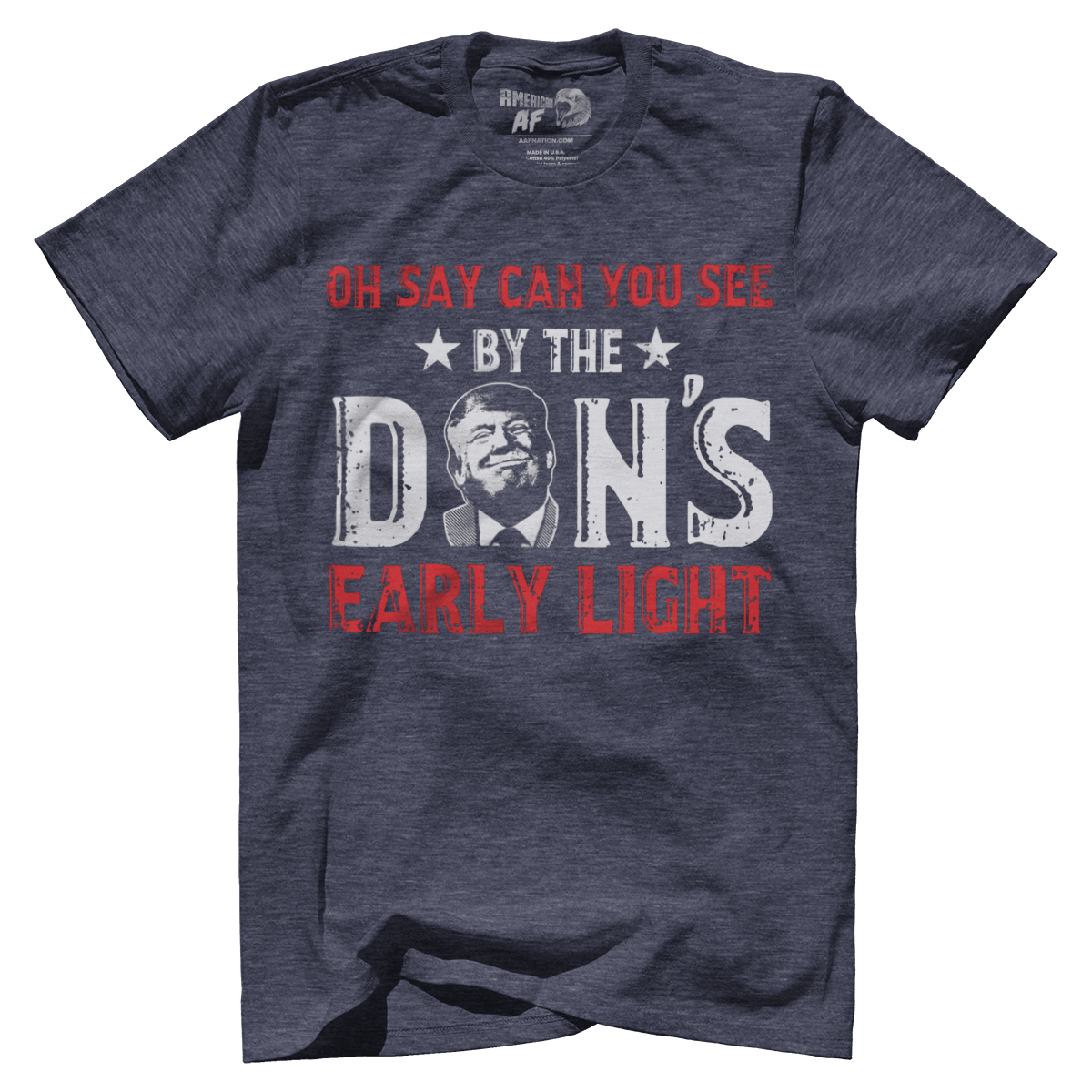 T-shirt Premium Mens Triblend Shirt / Navy / S The Don's Early Light