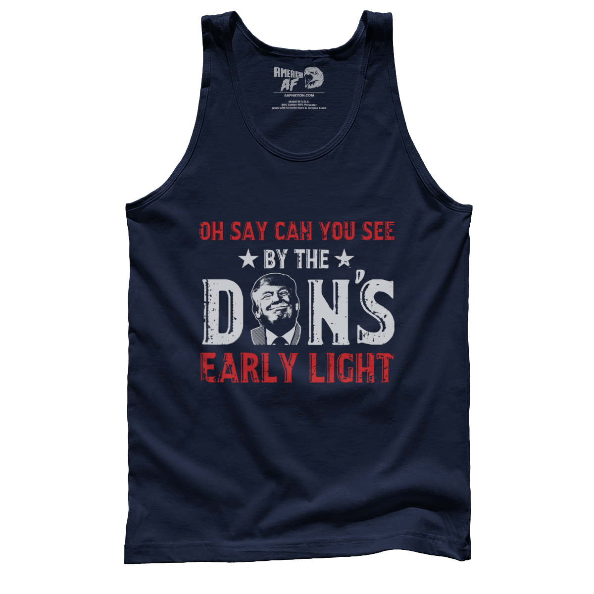 T-shirt Premium Mens Tank / Navy / S The Don's Early Light