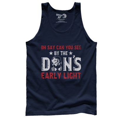 T-shirt Premium Mens Tank / Navy / S The Don's Early Light