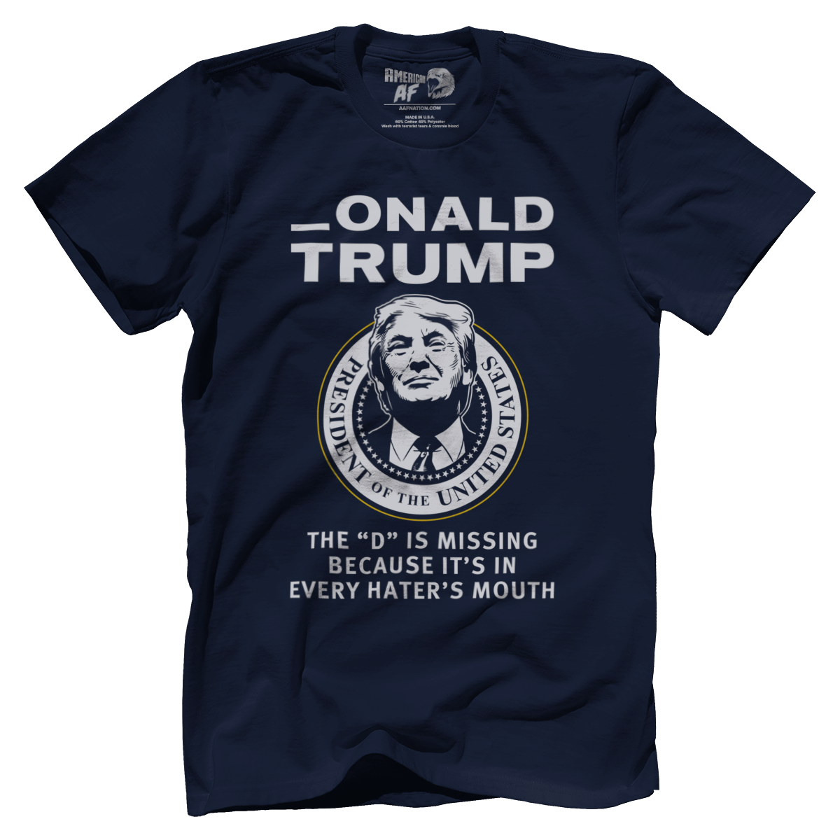 T-shirt Premium Mens Shirt / Navy / 5XL _onald Trump