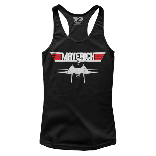 T-shirt Premium Ladies Racerback Tank / Black / XS Maverick (Ladies)