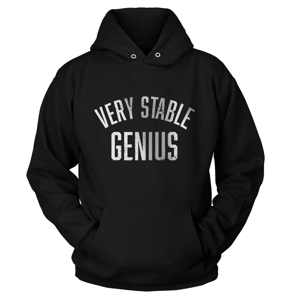 T-shirt Unisex Hoodie / Black / 5XL Stable Genius